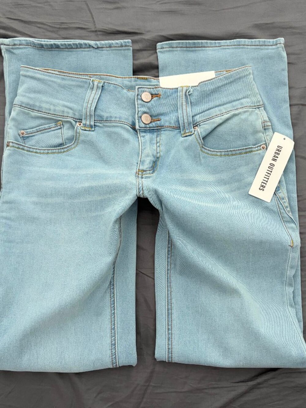 bdg low rise flare denim jean with stretch - 27